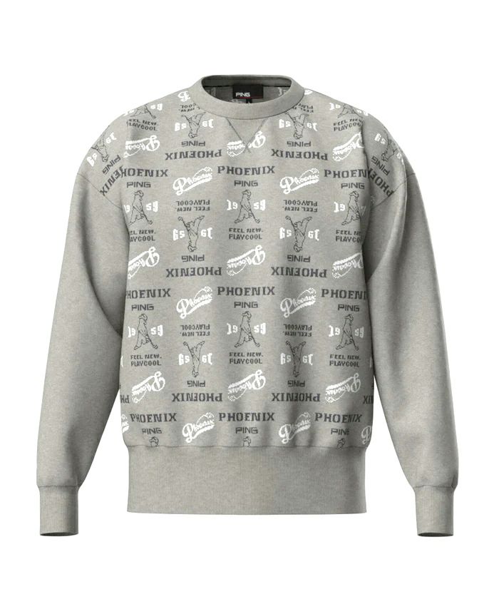 ピンのセーター