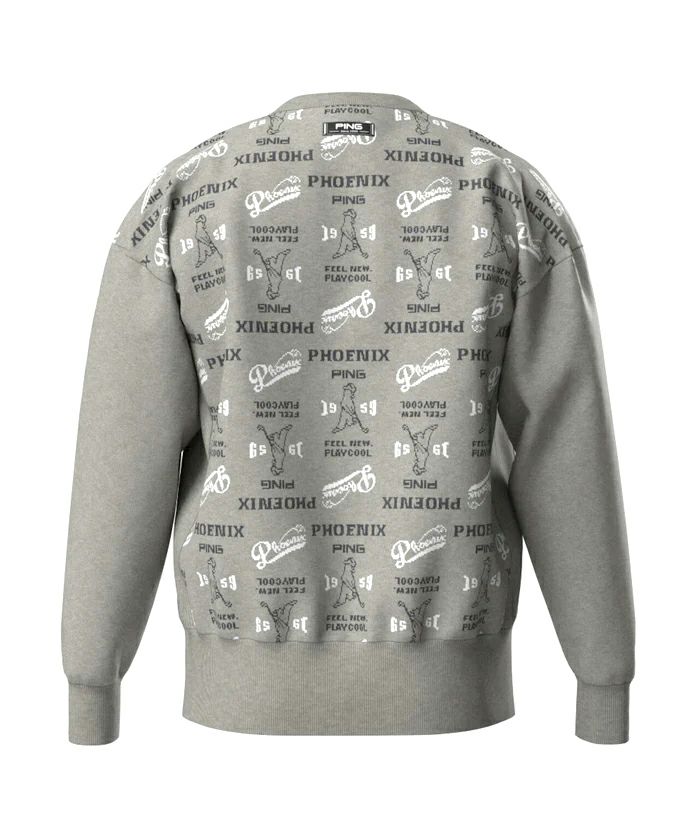 ピンのセーター