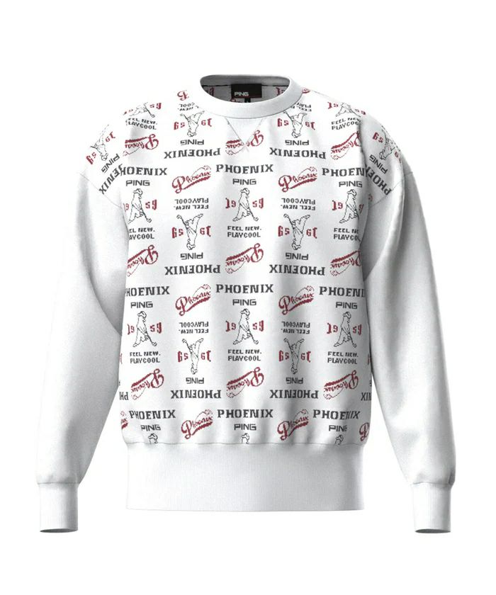 ピンのセーター