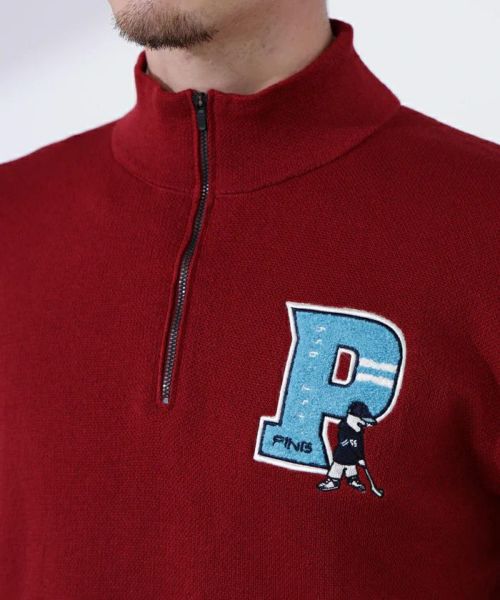 大感謝祭P10倍】セーター メンズ ピン PING 2025 秋冬 新作 ゴルフ
