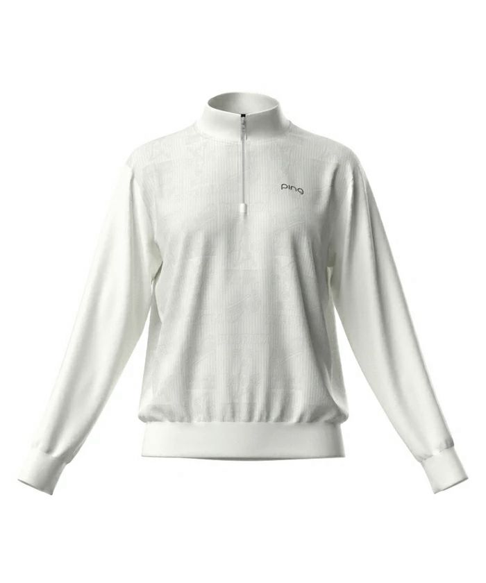 ピンのポロシャツ