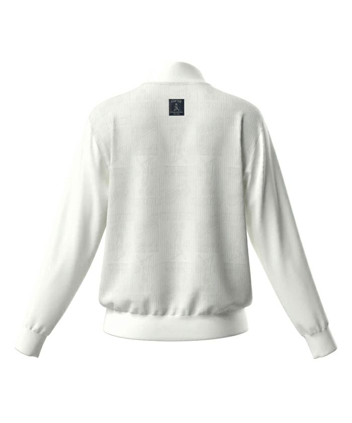 ピンのポロシャツ