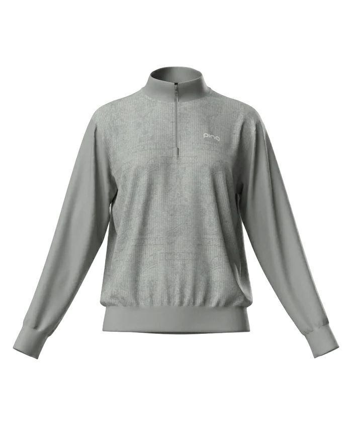 ピンのポロシャツ