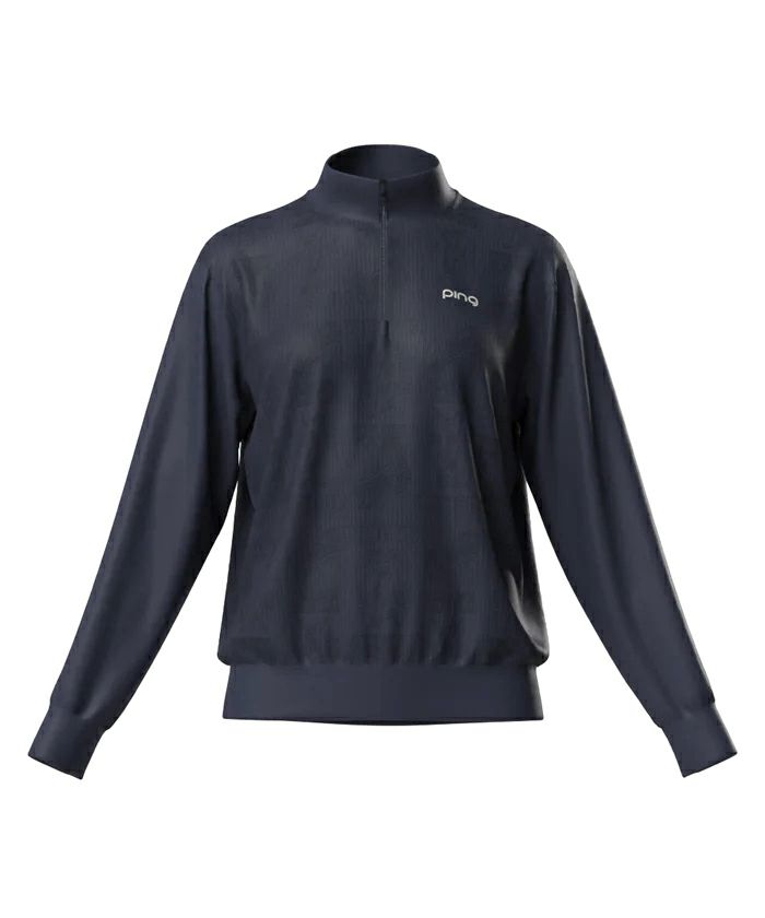 ピンのポロシャツ