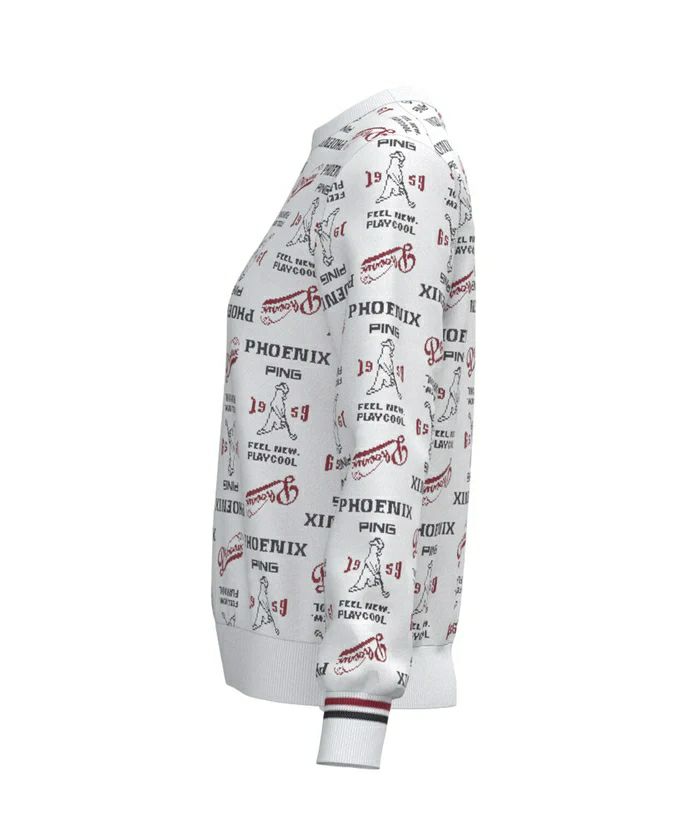 ピンのセーター