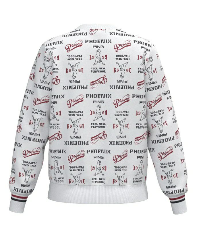 ピンのセーター