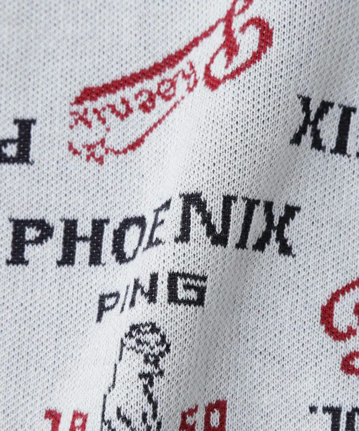 ピンのセーター