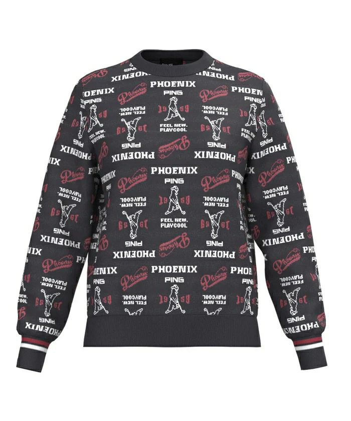 ピンのセーター