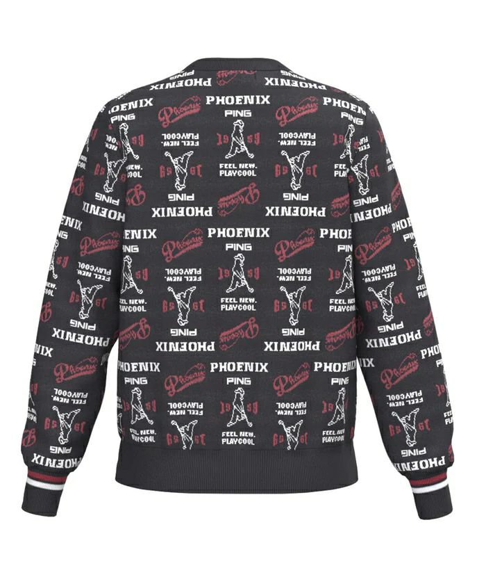 ピンのセーター