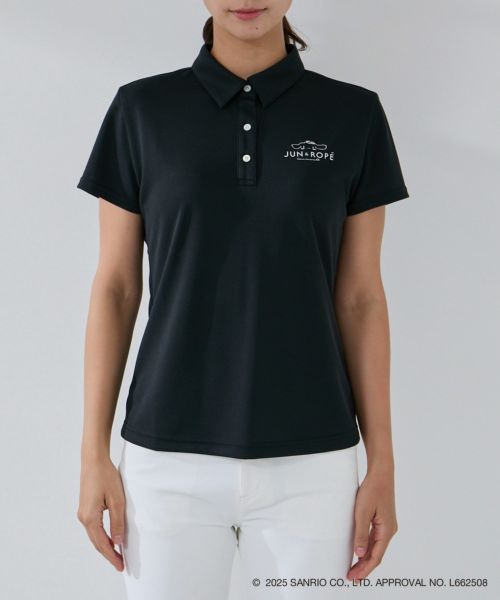 ポロシャツ レディース ジュン＆ロペ JUN＆ROPE 2025 秋冬 新作 ゴルフ