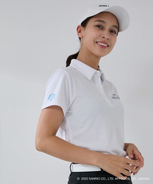 ポロシャツ レディース ジュン＆ロペ JUN＆ROPE 2025 秋冬 新作 ゴルフ