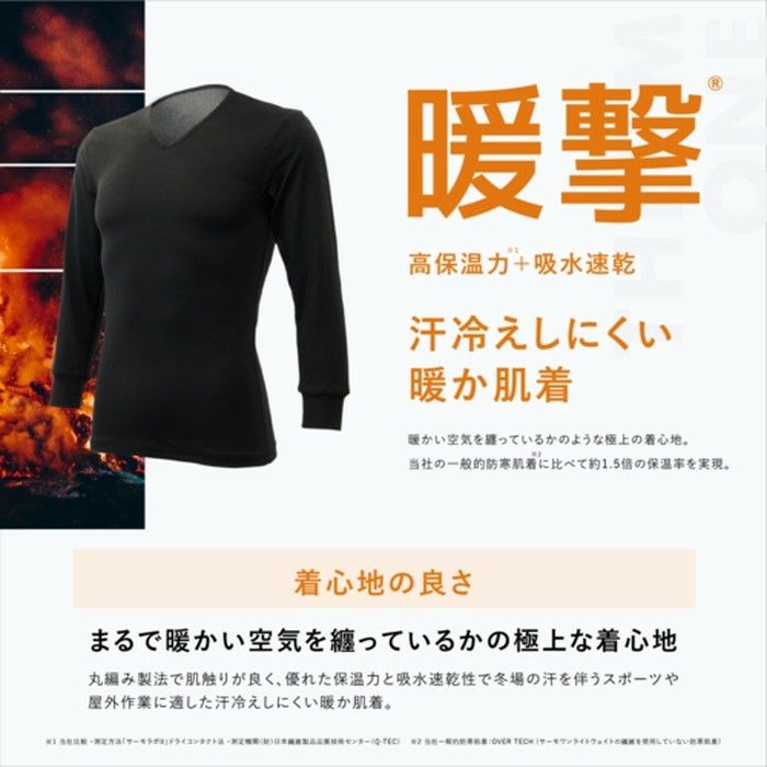 サーモワン爆撃のインナーシャツ