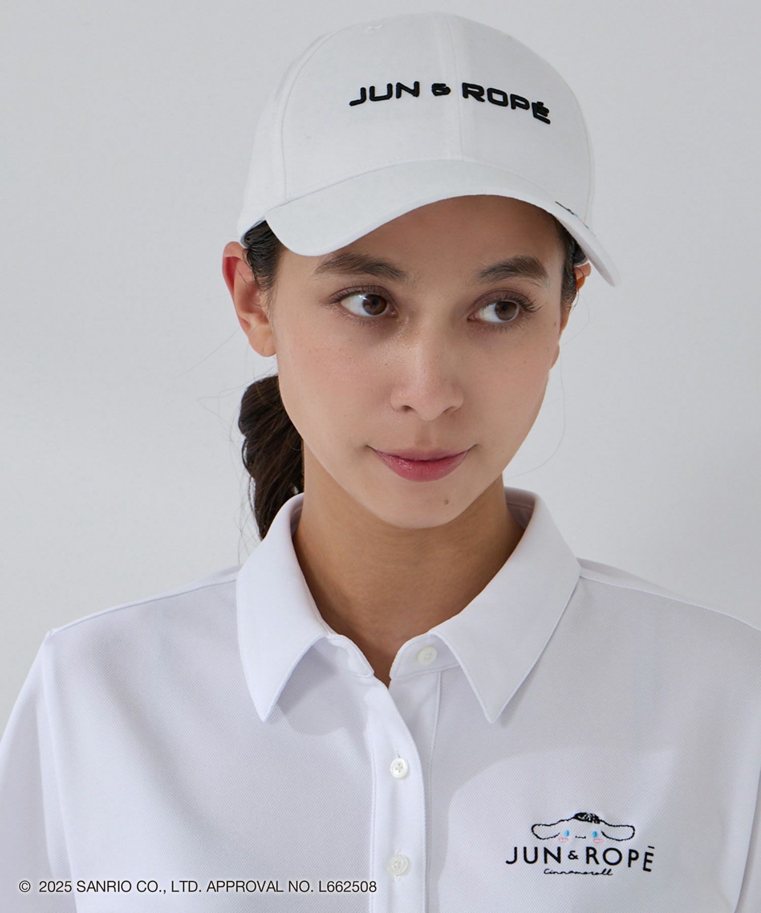 ジュンアンドロペのキャップ