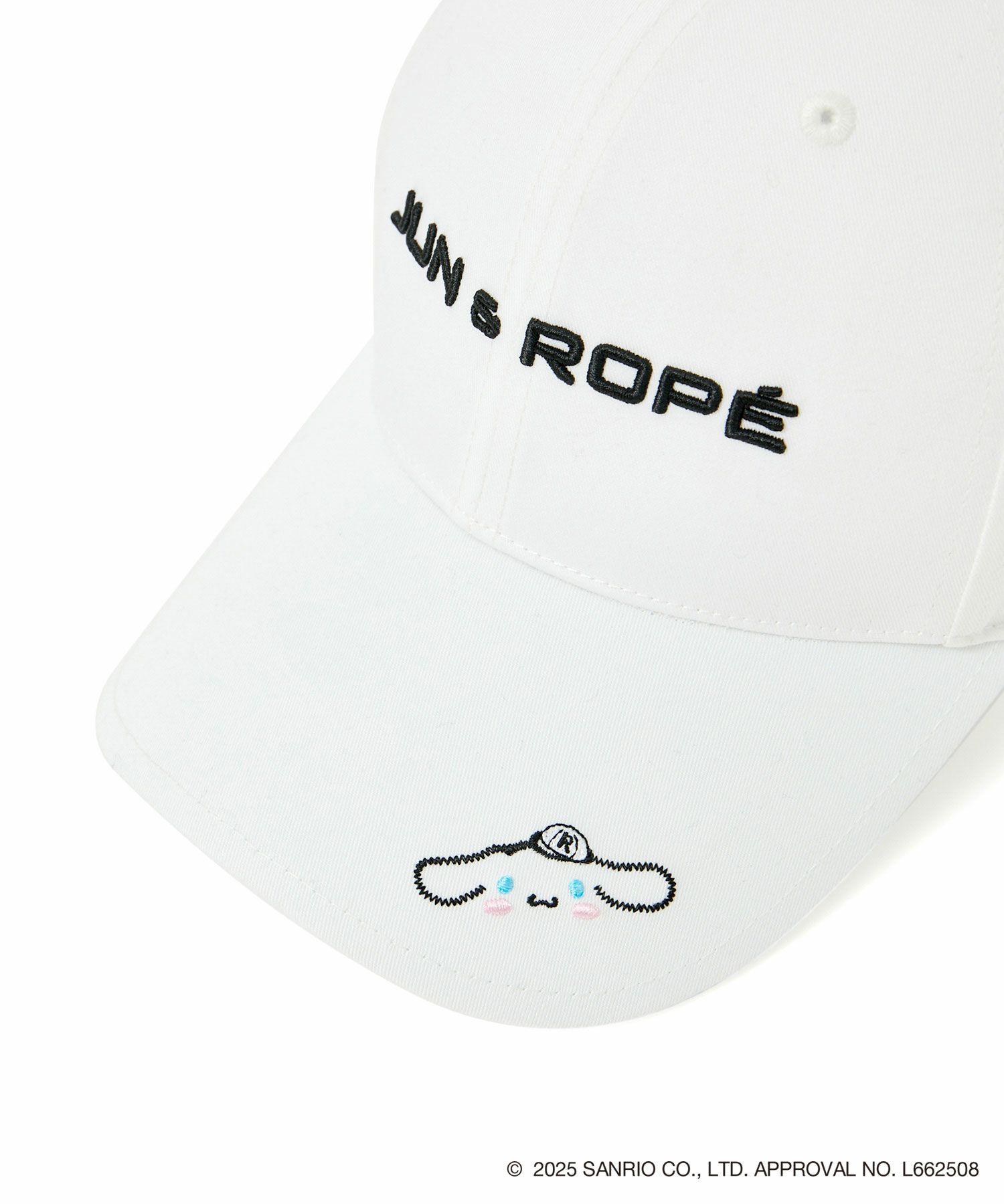 ジュンアンドロペのキャップ