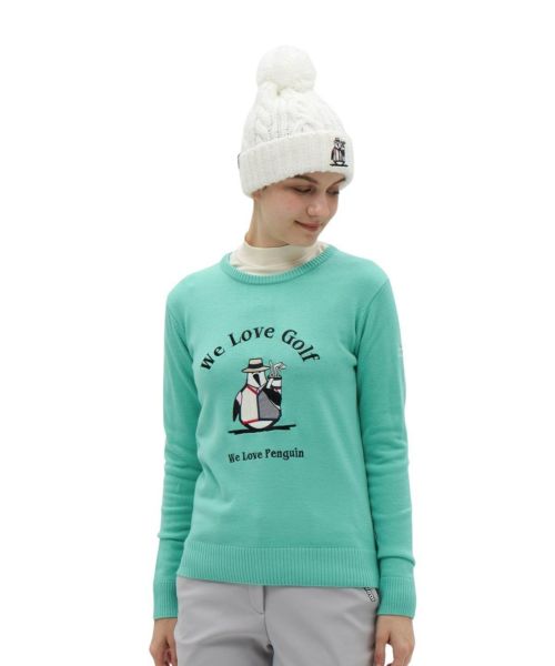 新年還元祭P10倍】セーター レディース マンシングウェア Munsingwear