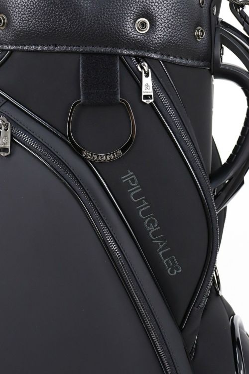 1PIU1UGUALE3 ウノピゥウノウグァーレトレ ゴルフキャディバッグ 黒 692074c84be98944f448e9a9f22b0b