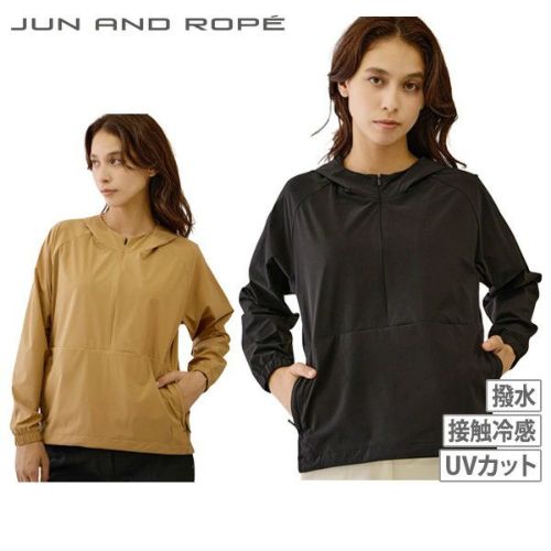 【送料無料】ブルゾン レディース ジュンアンドロペ ノワール JUN AND ROPE NOIR  JUN＆ROPE 2025 秋冬 新作 ゴルフウェア erm15600 ブルゾン レディース ジュンアンドロペ ノワール JUN AND ROPE NOIR