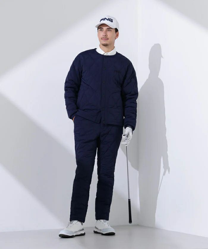 ピンのブルゾン