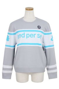 セーター レディース アンパスィ and per se 2025 秋冬 新作 ゴルフ