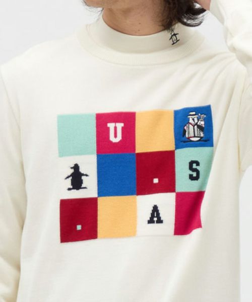 セーター メンズ マンシングウェア Munsingwear 2025 秋冬 新作 ゴルフ