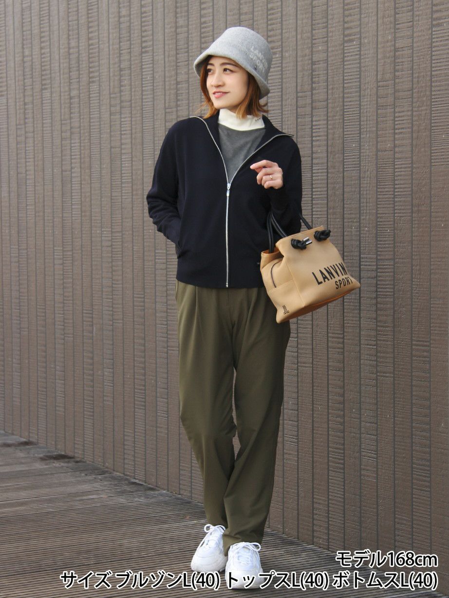 ロングパンツ レディース ランバン スポール LANVIN SPORT 日本正規品