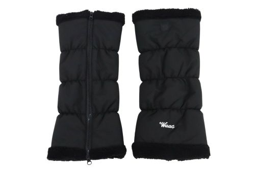 ワック ゴルフ 中綿レッグウォーマー ブラック waac レディース 黒 新品 大感謝祭P10倍】レッグウォーマー レディース ワック WAAC 日本正規品
