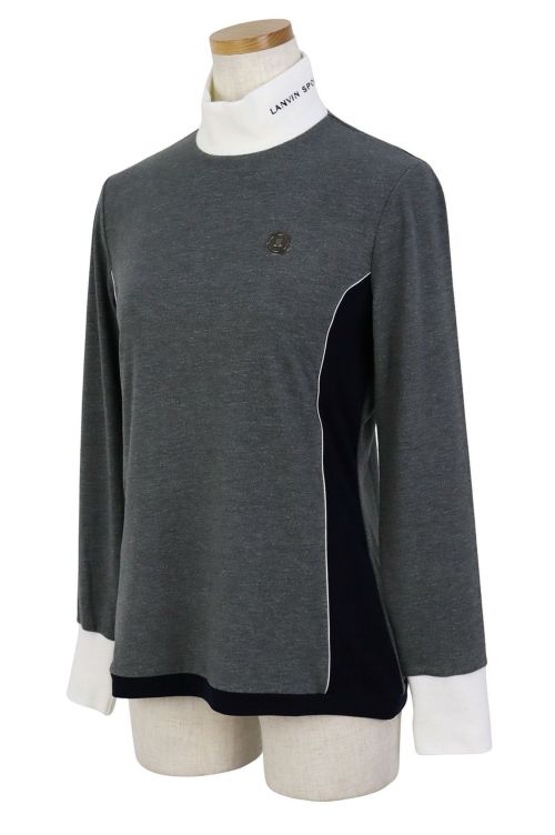 大感謝祭P10倍】ハイネックシャツ レディース ランバン スポール