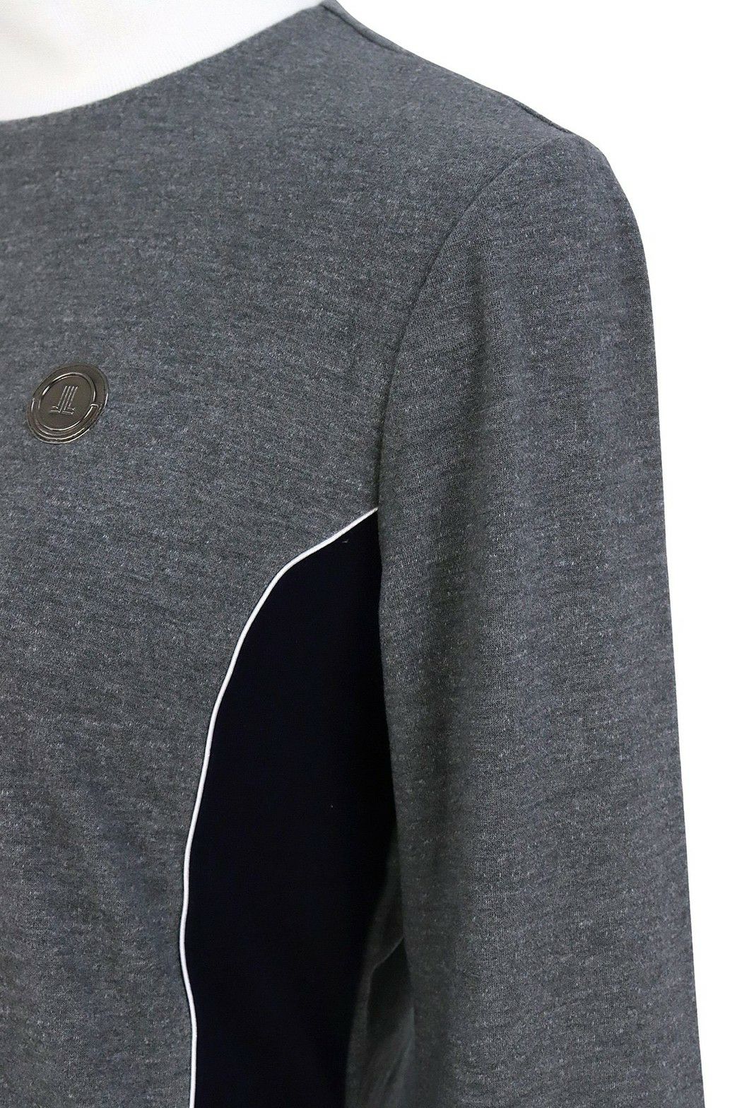 ランバンスポールのハイネックシャツ