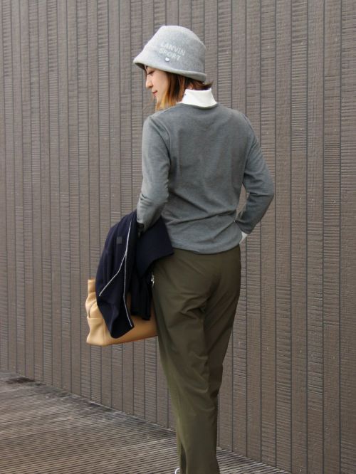 大感謝祭P10倍】ハイネックシャツ レディース ランバン スポール