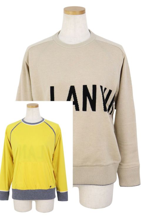 【新品】LANVIN SPORT ランバンスポール リバーシブル 防風 セーター LANVIN SPORT（ランバンスポール） 公式 ランバン スポール プル