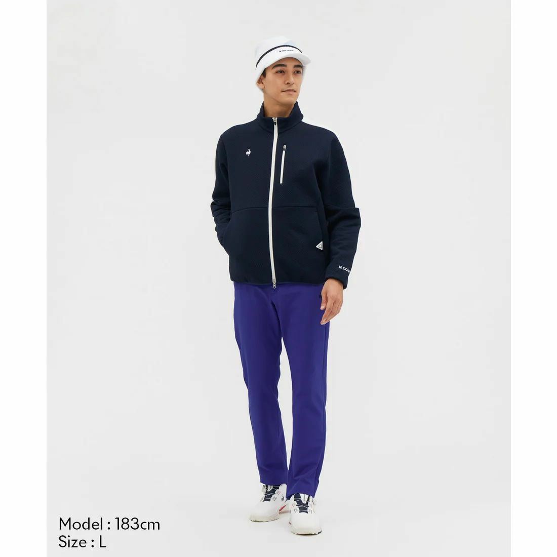 ルコックスポルティフのブルゾン