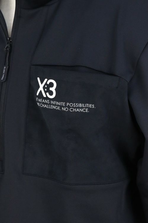 ポロシャツ メンズ キックスリー KI-XXX THREE 2025 秋冬 新作 ゴルフ