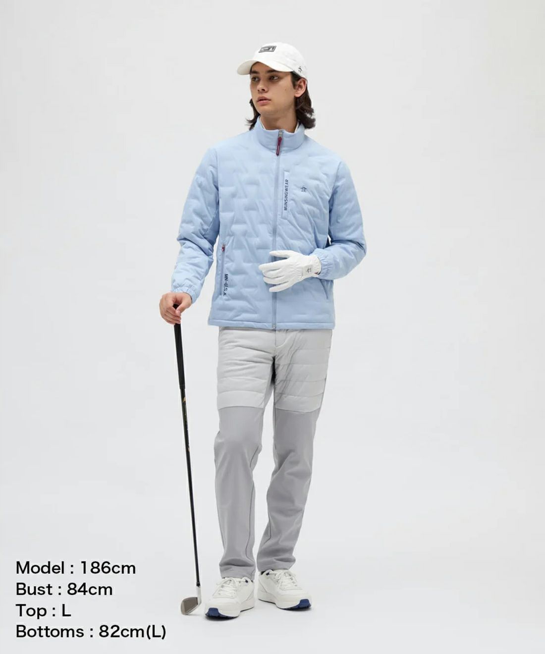 マンシングウェアのブルゾン