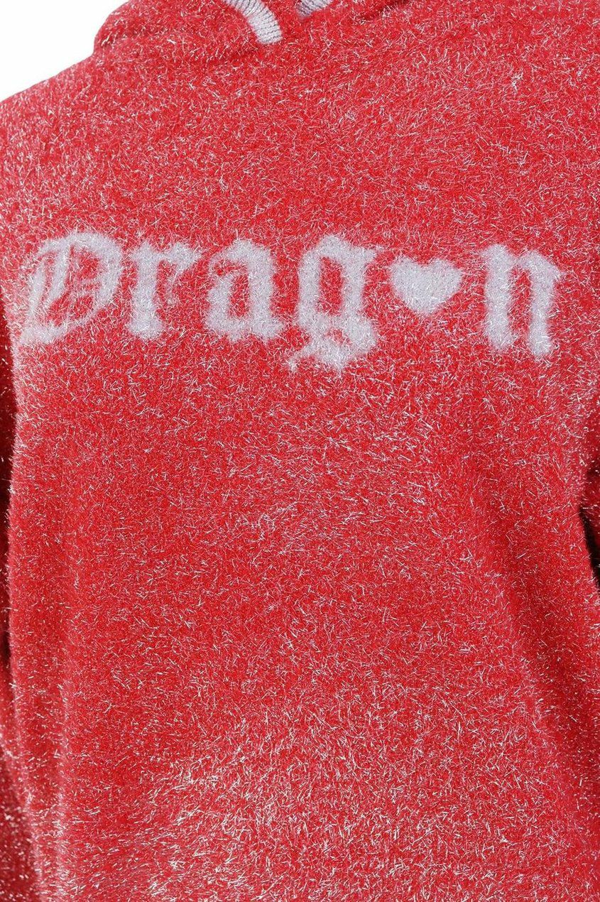 ダンスウィズドラゴンのニットパーカー