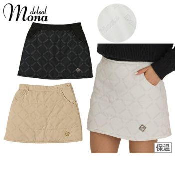 中綿スカートレディース モナ デルソル MONA DELSOL 2025 秋冬 新作