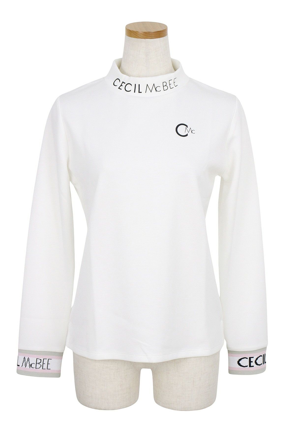 セシルマクビーのハイネックシャツ