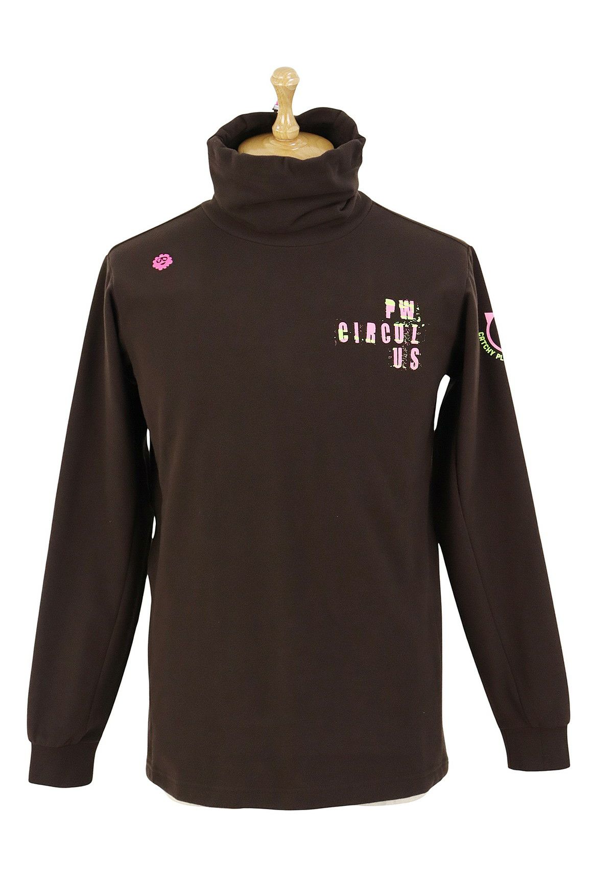 ピーダブリュサーキュラスのハイネックシャツ