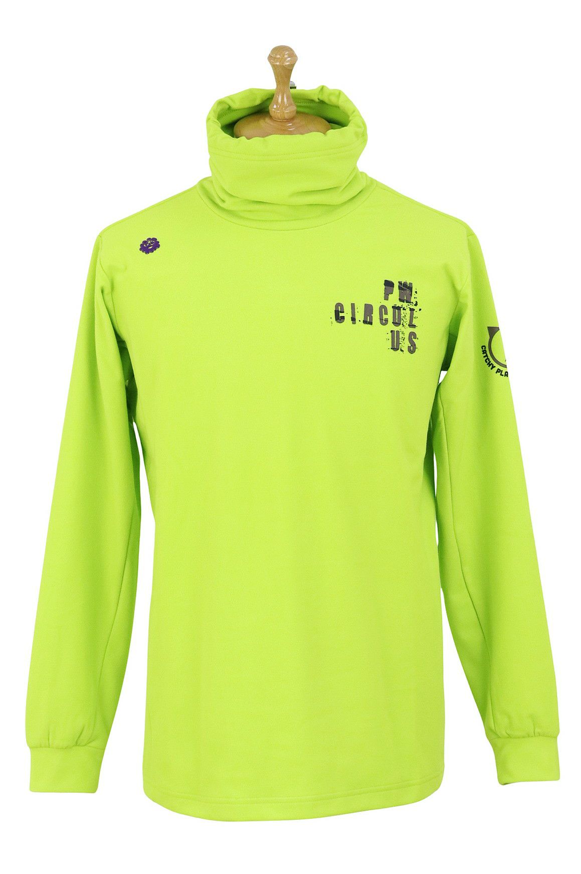 ピーダブリュサーキュラスのハイネックシャツ