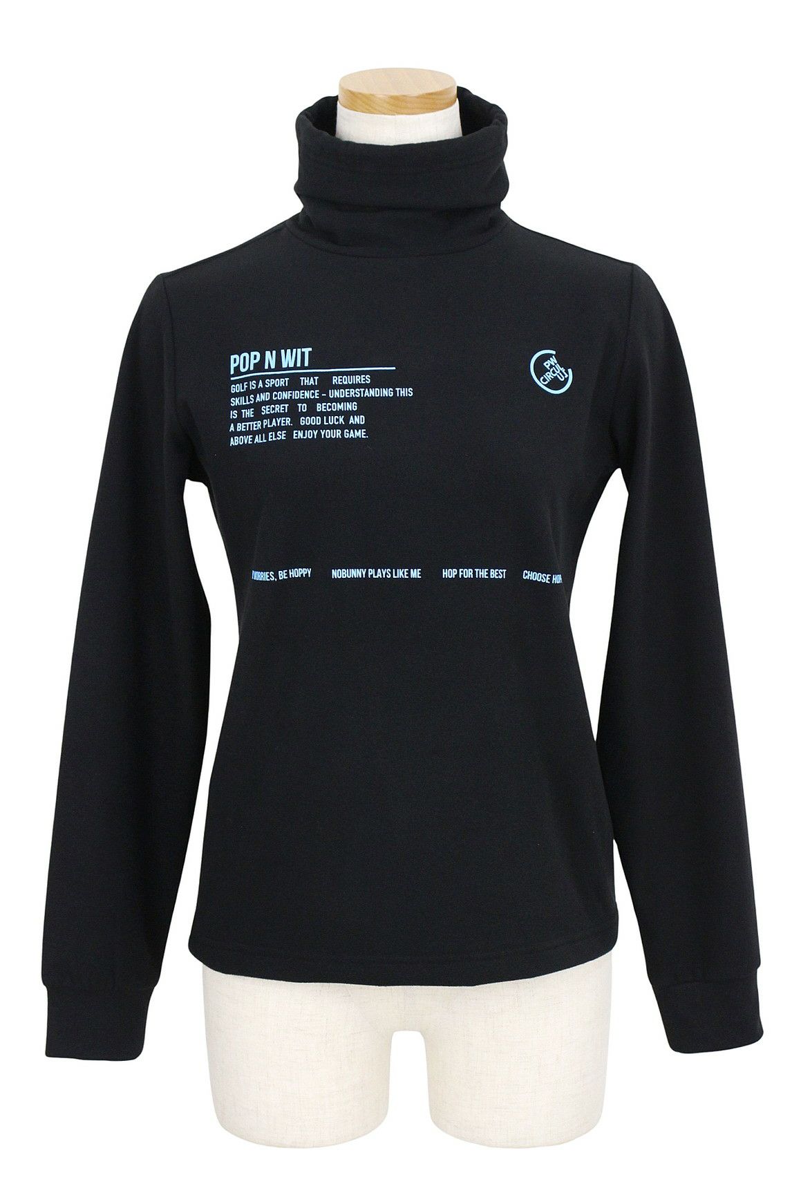 ピーダブリュサーキュラスのハイネックシャツ