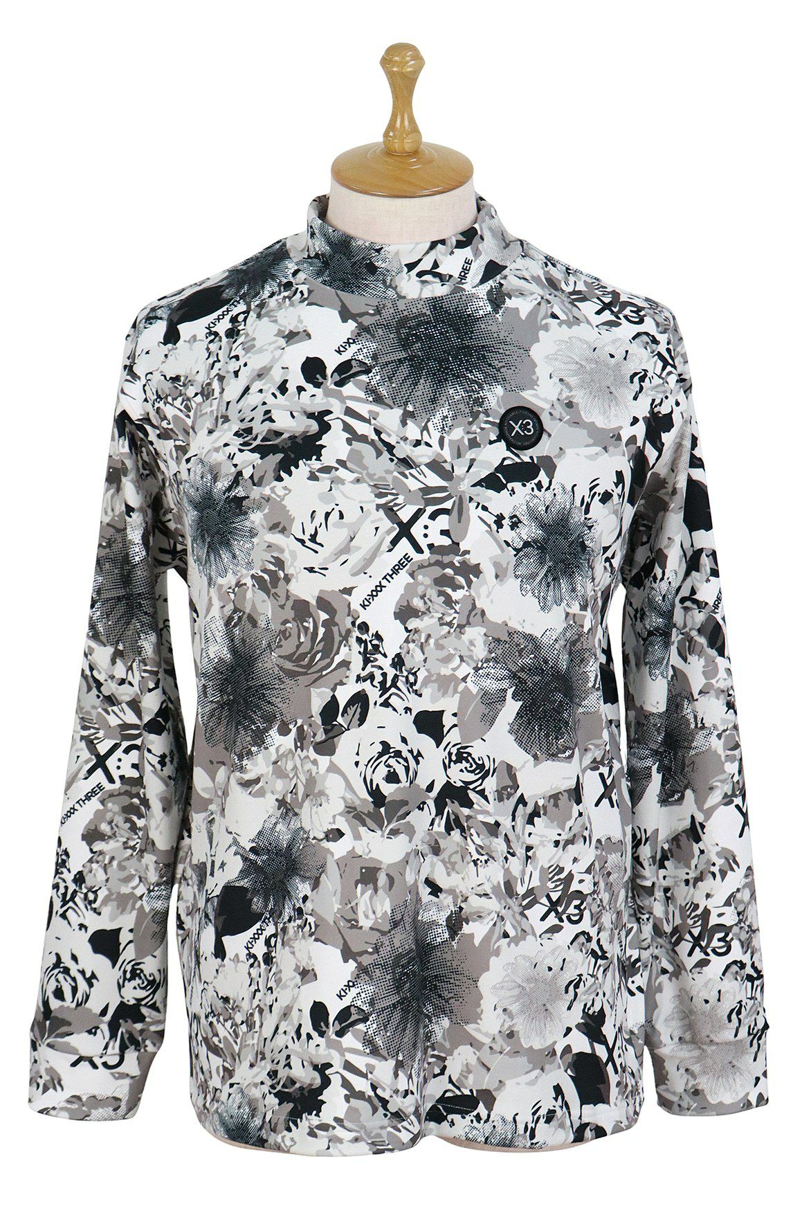 キックスリーのハイネックシャツ