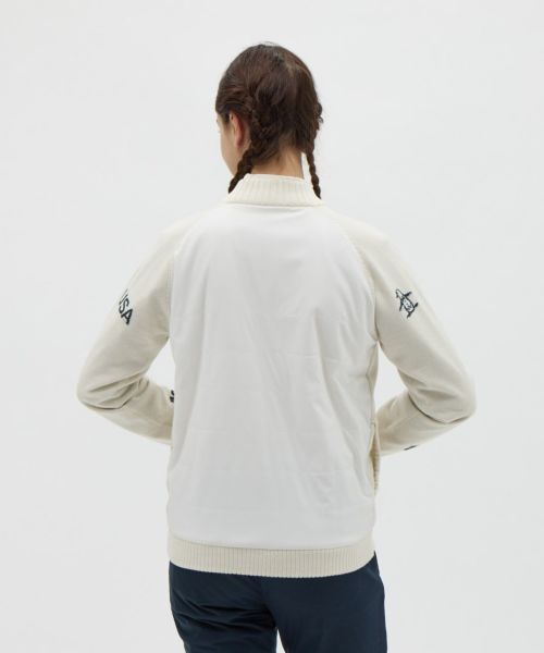 【送料無料】ニットブルゾン レディース マンシングウェア Munsingwear 2025 秋冬 新作 ゴルフウェア mg5fst26l ニットブルゾン レディース マンシングウェア Munsingwear 2025 秋冬