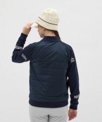 60 極美品　マンシングウェア　ゴルフウェア　ニット　LL ブルゾン ニットブルゾン レディース マンシングウェア Munsingwear 2025 秋冬