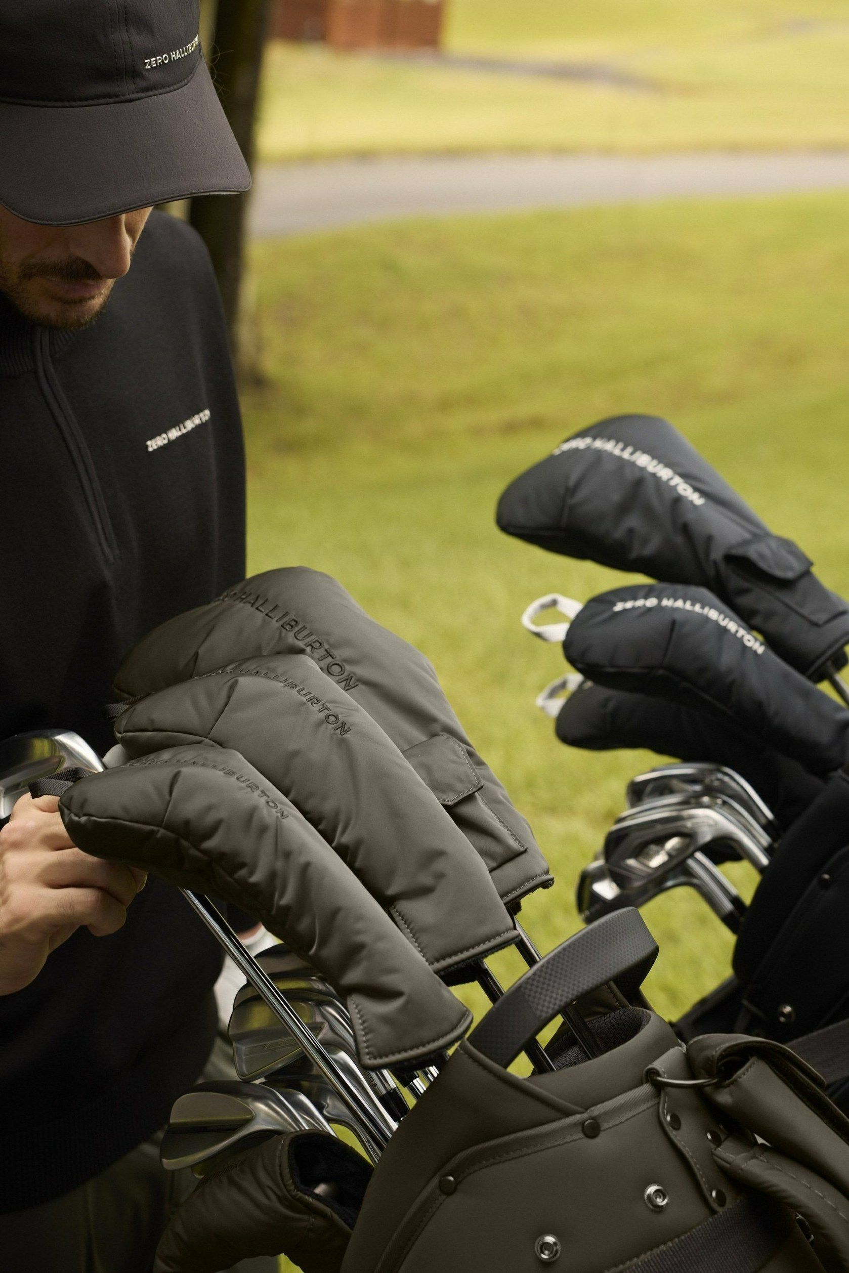 ゼロハリバートンゴルフのヘッドカバー