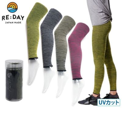 段階着圧レギンス レディース  足首24hpa リデイ RE:DAY 筒型パッケージ入 ゴルフウェア