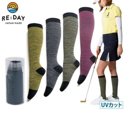 ハイソックス レディース 着圧  足首24hpa リデイ RE:DAY 筒型パッケージ入
